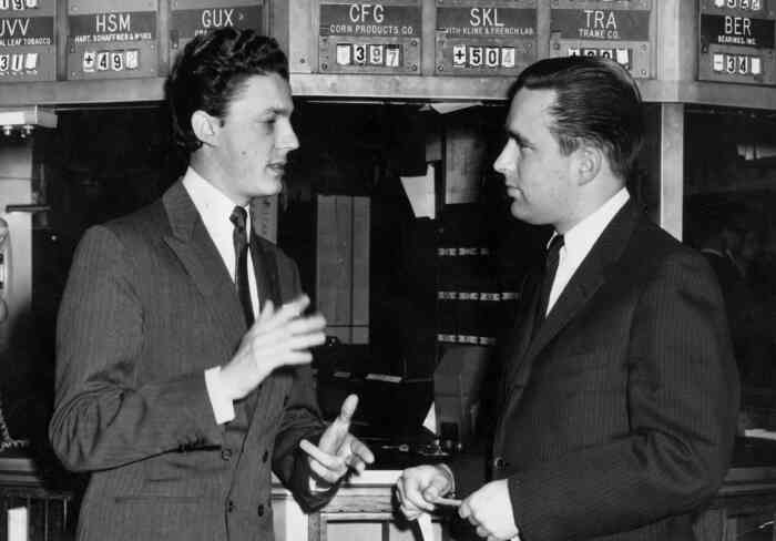 scaretti New York stock exchange,1967